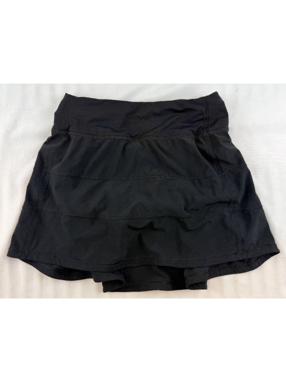 Lululemon Pace Rival Skirt Regular Fit 4-way Stretch 13" Black Size 0